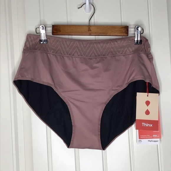 NWT Thinx Period Panty Hiphugger in Dusk Size 2XL. - Picture 2 of 5